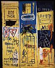 Jean-michel Basquiat Charles The First painting