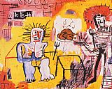 Jean-michel Basquiat Rice And Chicken 1981