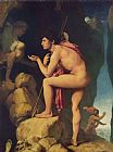Jean Auguste Dominique Ingres Oedipus And The Sphinx painting