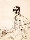 Jean Auguste Dominique Ingres Dr. Louis Martinet painting