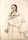 Jean Auguste Dominique Ingres Jean Francois Antoine Forest painting