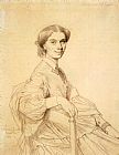 Anna Vaughan Hyatt Huntington Prints - Madame Charles Gounod, Born Anna Zimmermann by Jean Auguste Dominique Ingres