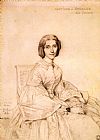 Jean Auguste Dominique Ingres Madame Franz Adolf Von Stuerler, Born Matilda Jarman painting