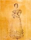 Jean Auguste Dominique Ingres Madame Jacquelles Louis Leblanc, Born Francoise Poncelle