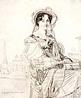 Jean Auguste Dominique Ingres Mrs Charles Badham, Born Margaret Cambpell painting