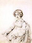 Jean Auguste Dominique Ingres Mrs Charles Thomas Thruston, Born Frances Edwards