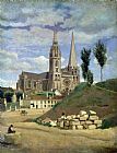 Jean Baptiste Camille Corot Chartres Cathedral