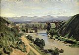 Jean Baptiste Camille Corot The Bridge of Augustus over the Nera painting