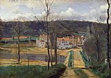 Jean Baptiste Camille Corot Ville dAvray painting