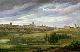 Jean Baptiste Gabriel Langlace View of Paris from Butte aux Cailles