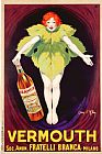 Jean DYlen Poster Advertising Fratelli Branca Vermouth