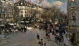 Jean Francois Raffaelli The Boulevard des Italiens