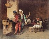 Cafe Prints - A Cafe in Cairo by Jean Leon Gerome