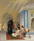 Architecture Art for sale - Jean Leon Gerome Pool in a Harem
