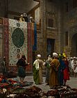 Jean Leon Gerome The Carpet Merchant painting