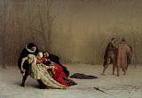 Jean Leon Gerome The Duel after the Masquerade painting