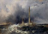 Jean Louis Petit View of the Lighthouse at Gatteville