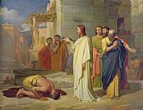 Jesus Healing the Leper by Jean Marie Melchior Doze