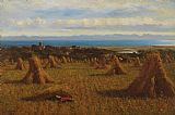 Barber Prints - Cornstooks by JM Barber