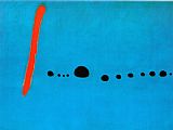 Joan Miro Blue II c.1961