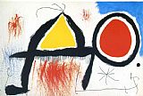 Joan Miro Character in Front of The Sun