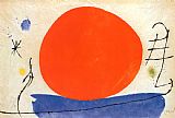 Joan Miro The Red Sun