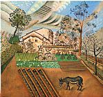 Joan Miro The Vegetable Garden with Donkey