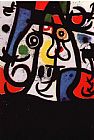 Joan Miro Woman And Birds, 1968