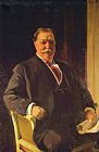 Joaquin Sorolla Y Bastida Paintings and Prints - Portrait of Mr. Taft, President of The United States by Joaquin Sorolla y Bastida
