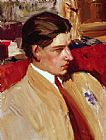 Joaquin Sorolla y Bastida Self Portrait In Profile