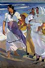 Joaquin Sorolla y Bastida Valencian Fisherwomen