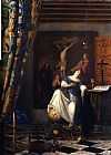 Johannes Vermeer Allegory of The Faith painting
