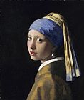 Johannes Vermeer Girl With A Pearl Earring painting
