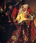 Johannes Vermeer The Procuress painting
