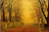 John Atkinson Grimshaw Evening Glow