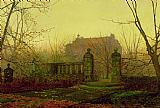 John Atkinson Grimshaw Autumn Morning