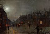 John Atkinson Grimshaw Going Home at Dusk painting