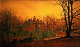 John Atkinson Grimshaw The Haunted House