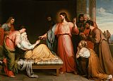 John Bridges Christ healing the mother of Simon Peter