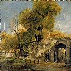 John Constable Harnham Gate - Salisbury painting
