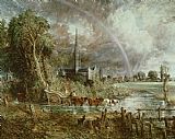 John Constable Salisbury Cathedral From the Meadows