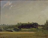 John Constable View Towards the Rectory - East Bergholt painting