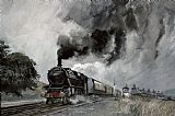 John Cooke Steam Train at Garsdale - Cumbria