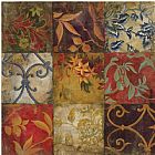 John Douglas Floral Mosaic V painting