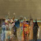 John Douglas Penthouse View I painting