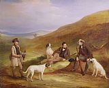 George Edwards Hering Prints - Edward Horner Reynard and his Brother George by John E Ferneley