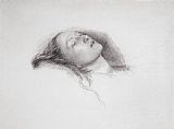 John Everett Millais Elizabeth Siddal Study for Ophelia