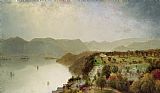 Eastern Point Prints - View of Cozzen's Hotel Near West Point - NY by John Frederick Kensett