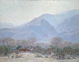 John Frost Palm Springs Landscape with Shack