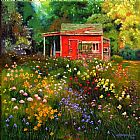 John Lautermilch Little Red Flower Shed